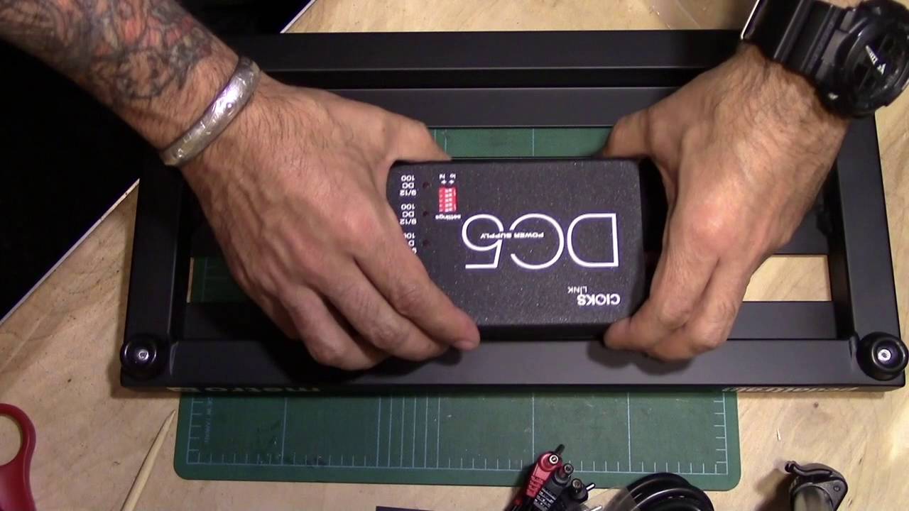 Metro 16 Pedalboard Wiring