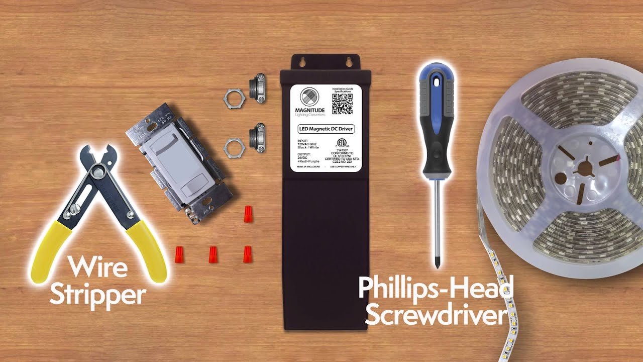 Magnitude 100W 24-volt LED Driver Installation Guide