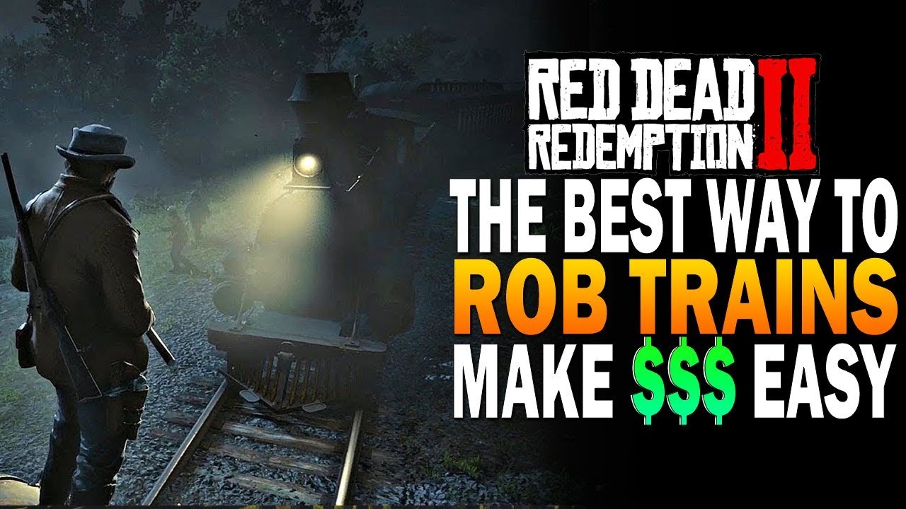 THE BEST Way To Rob Trains In RDR2! Make Easy Money! Red Dead Redemption Heist Guide