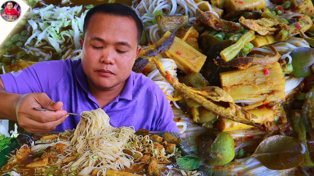 ข้าวปุ้นน้ำยาแกงไตปลา เข้มข้นเผ็ดแซ่บๆ คักอิหลี
