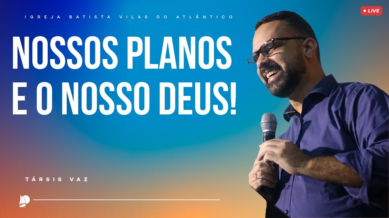Culto IBVA | Nossos planos e o nosso Deus! | Társis Vaz - 29/12/24