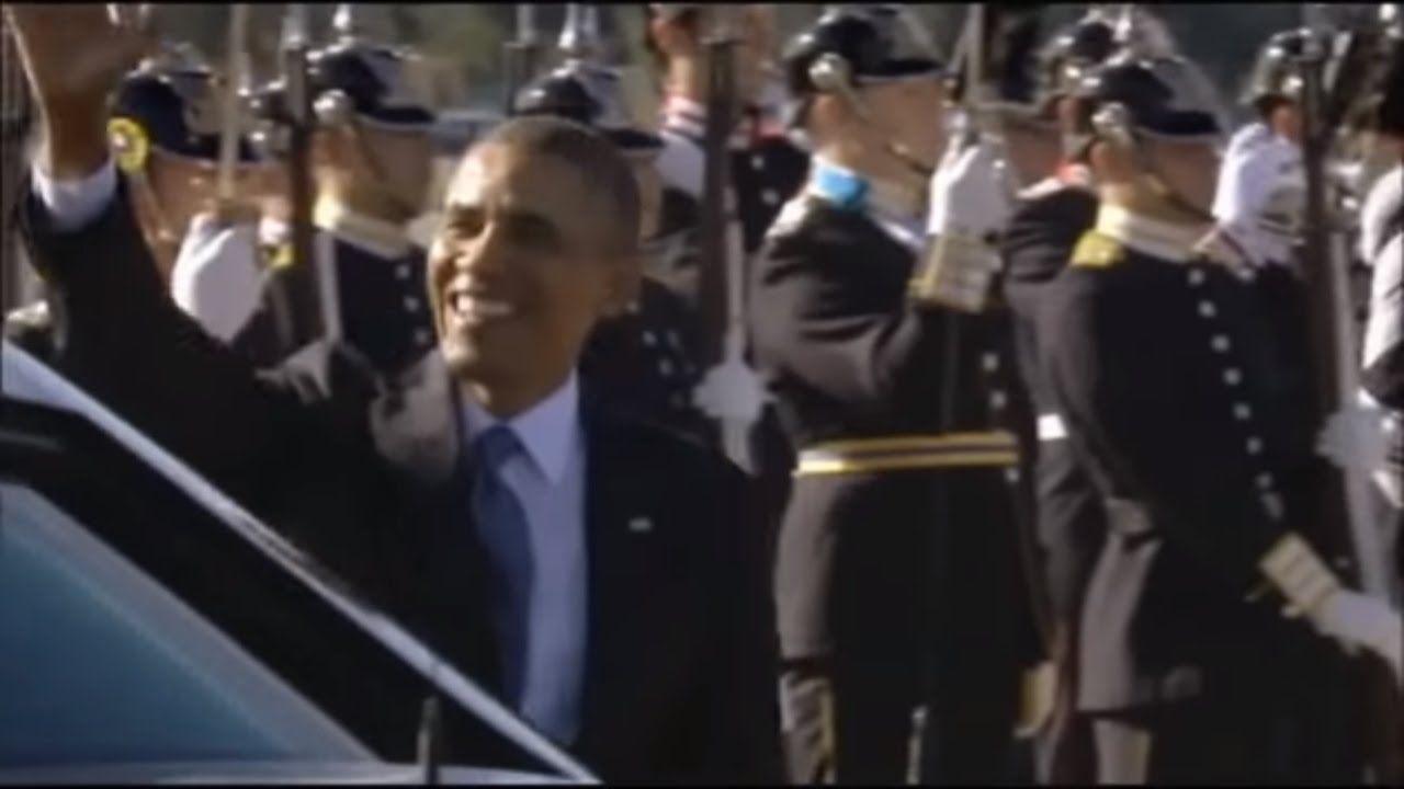 Barack Obama besöker Stockholm 2013