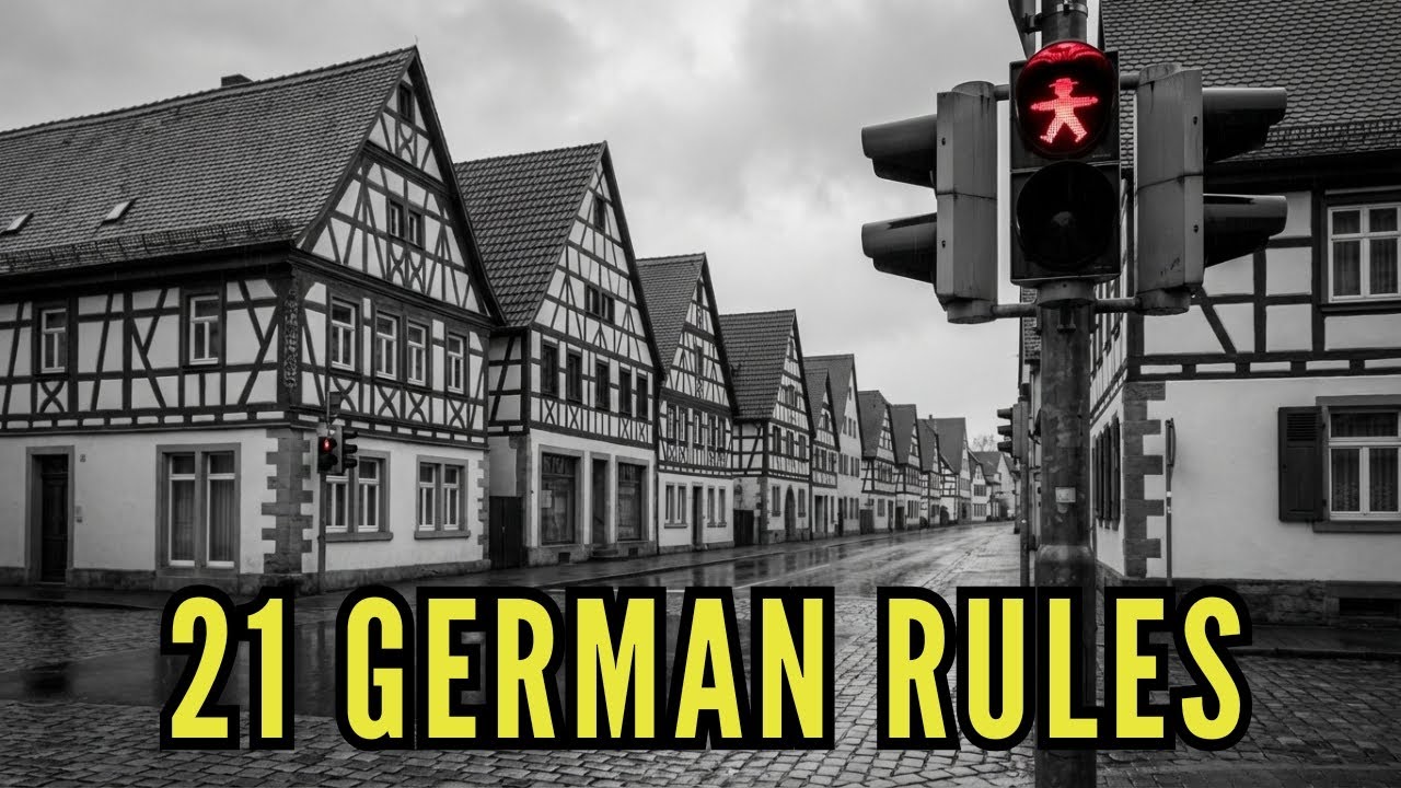 21 Rules Germans Follow That Don't Exist Anywhere Else