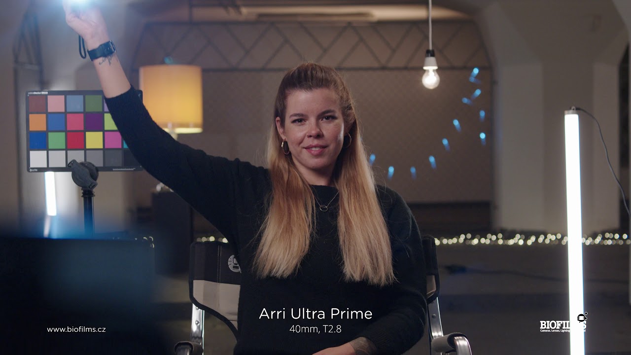 Biofilms.cz - ARRI Ultra Prime 40mm T1.9 (PL) lens test
