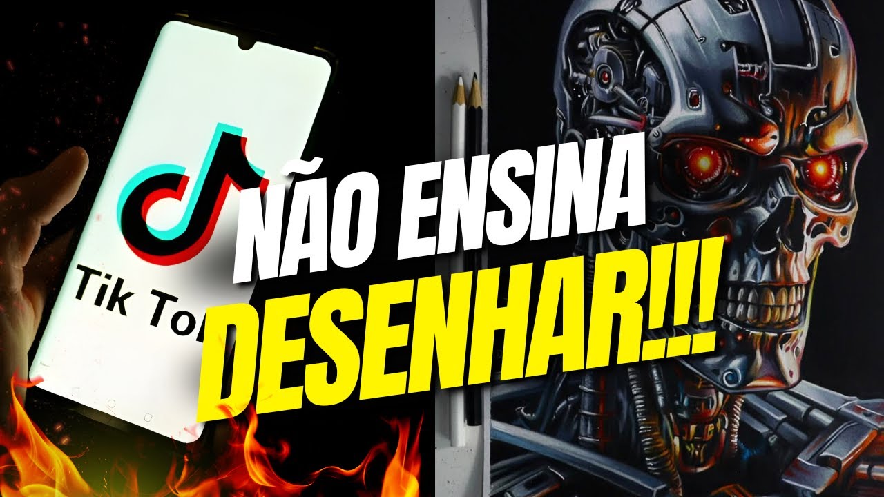 NINGUÉM aprende a desenhar assim (mentiram pra você)