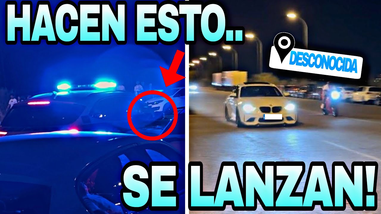 UN DIA NOS VAN A DETENER POR ESTO | KDD DE COCHES MULTIMARCA NOCTURNA EN MADRID 