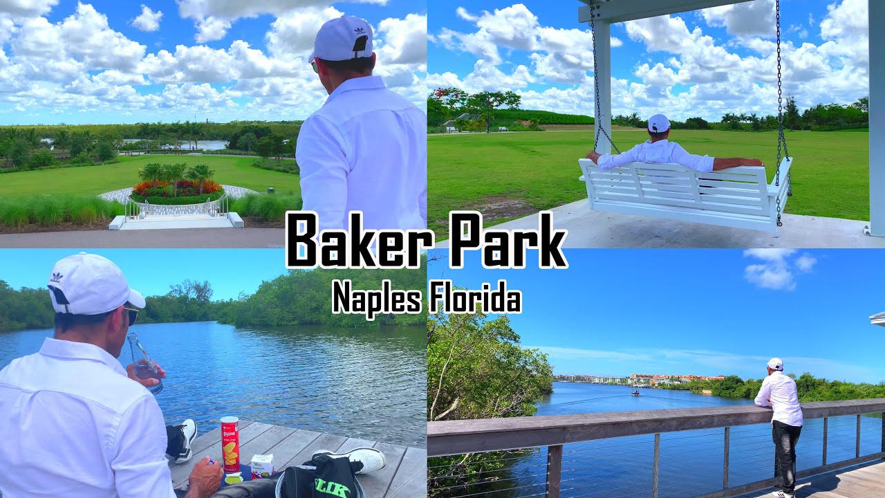 In Nature: Walk and relax in Baker Park. Naples Florida.