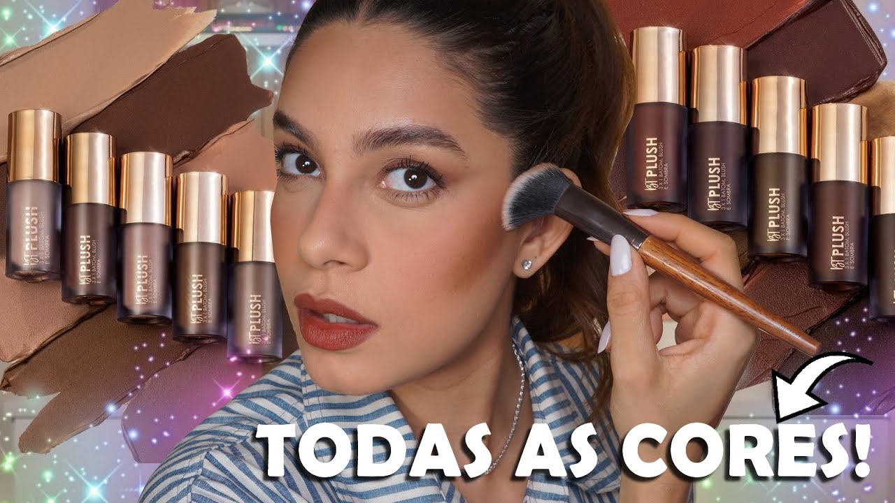 RESENHA DAS 10 NOVAS CORES do BT PLUSH BROWN 🤎 O último lançamento de Linha Bruna Tavares!! 