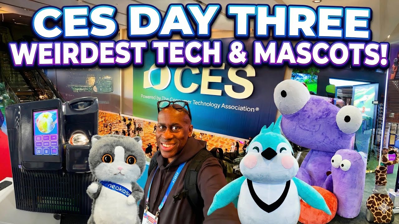 CES Day 3 2026 Plushies, Slushies, and Pills