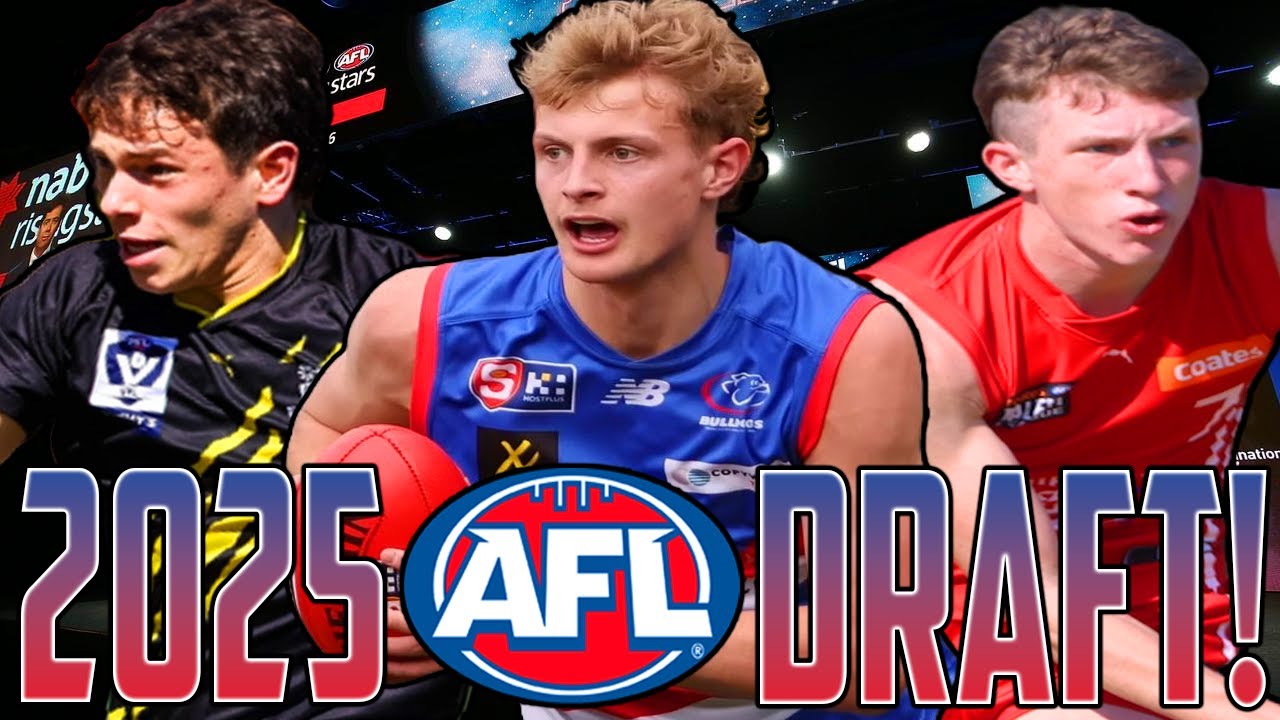 Полный пробный драфт AFL 2025 от CHB!