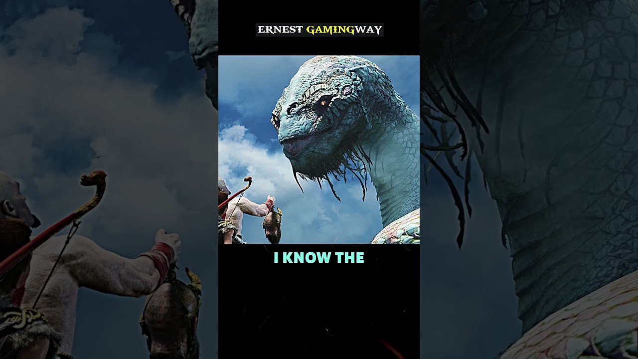 Что сказал Мимир Мировому Змею #godofwar #gow #shorts