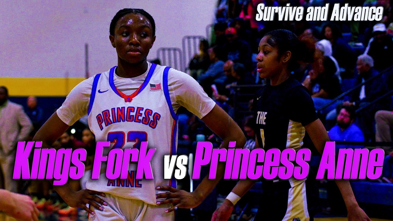 Kings Fork vs Princess Anne ESPN #6 | Ry and Ojo put up numbers!