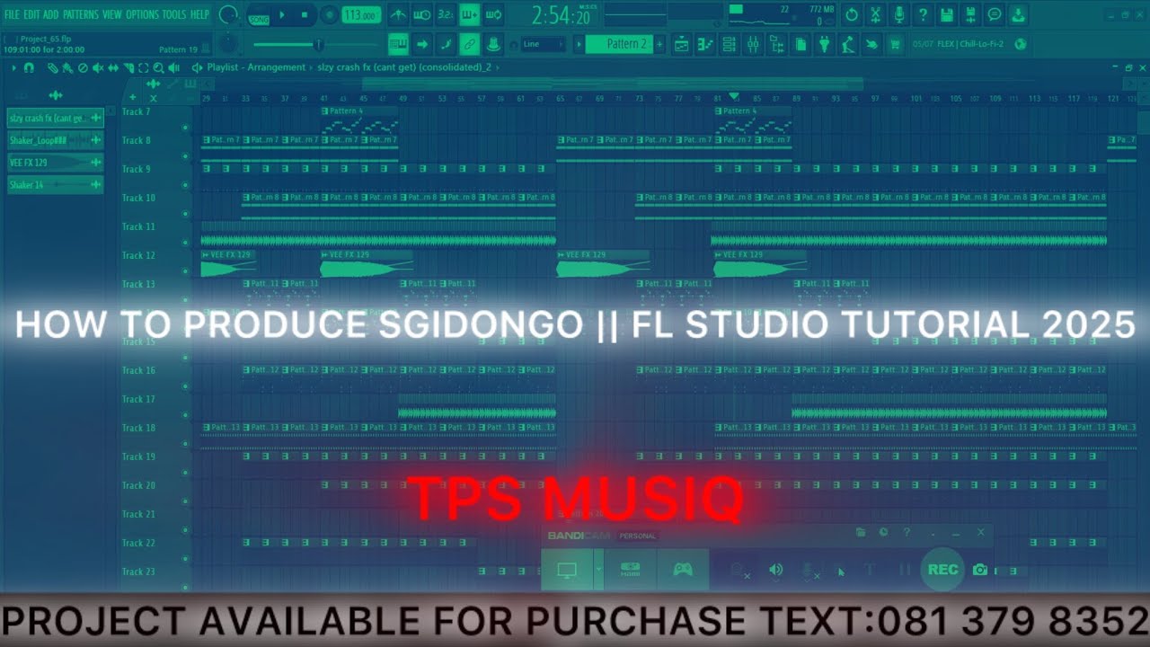 HOW TO PRODUCE SGIDONGO || FL STUDIO TUTORIAL 2025