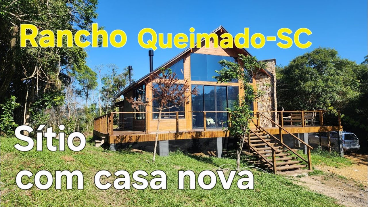 Sitio Porteira Fechada em Rancho Queimado - SC. Aceita imóvel de pequeno valor!