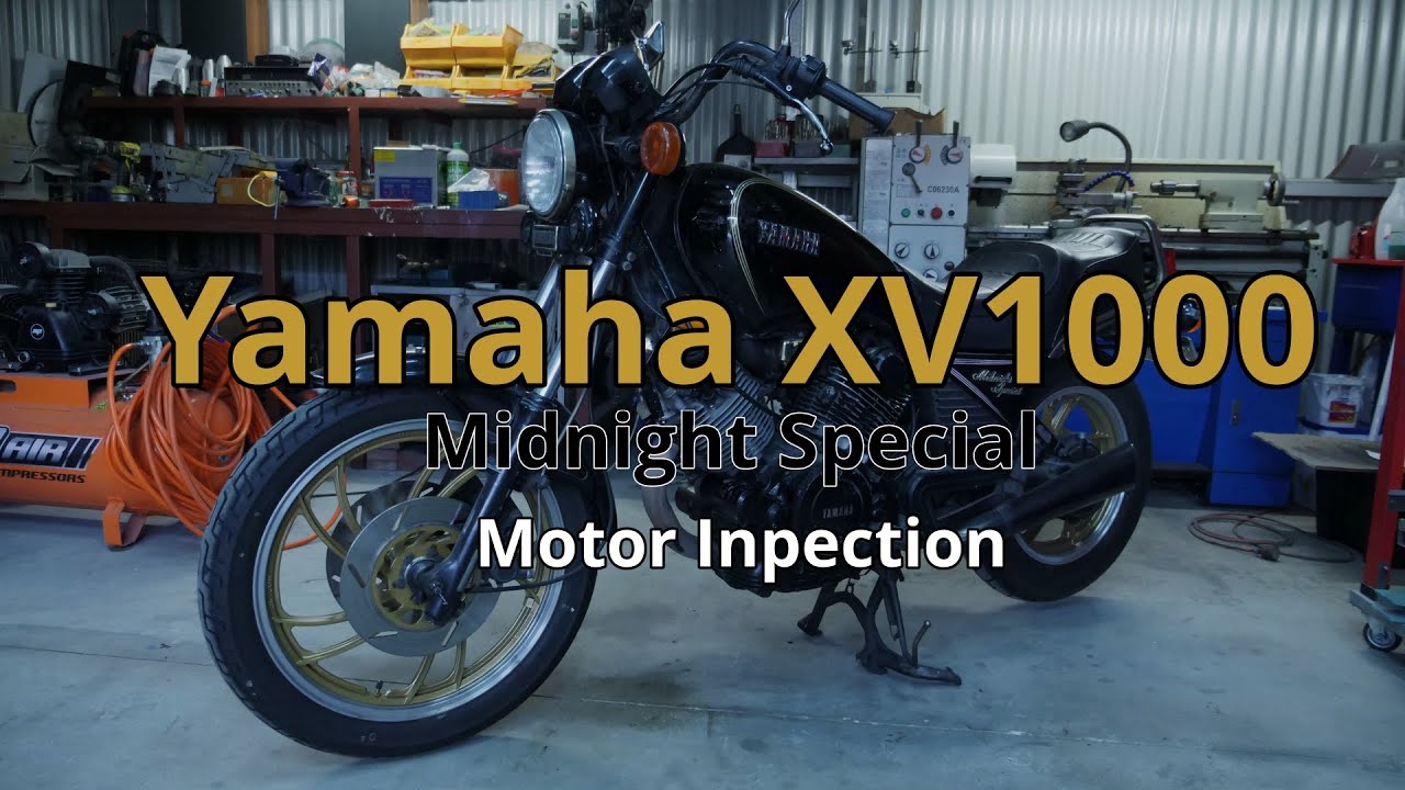 Yamaha XV1000 Midnight Special  Motor Inspection