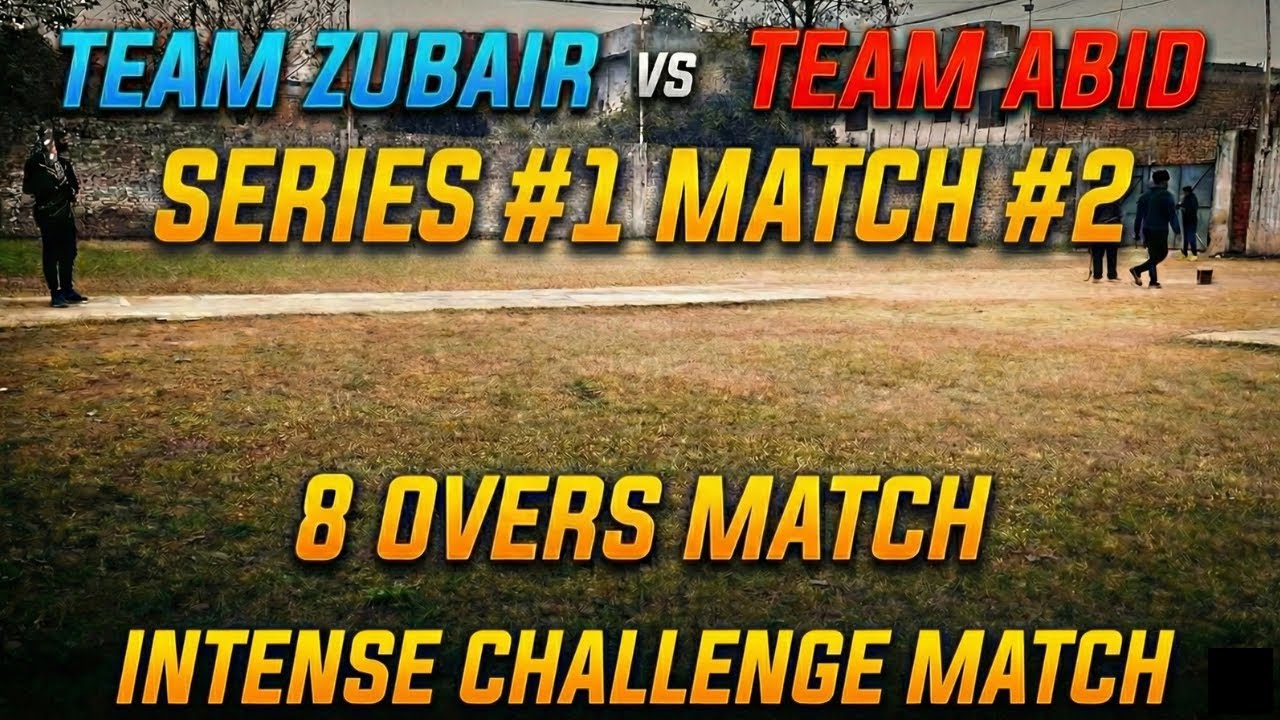 Indoor Cricket Match | 8 Overs Intense Challenge Game – Series #1 Match #2