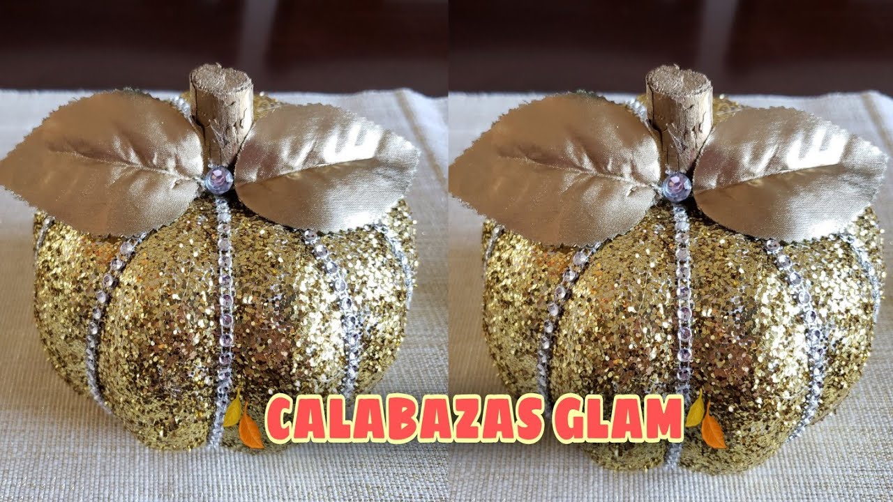 DIY CALABAZAS ELEGANTES PARA OTOÑO/🍁COLABORACIÓN