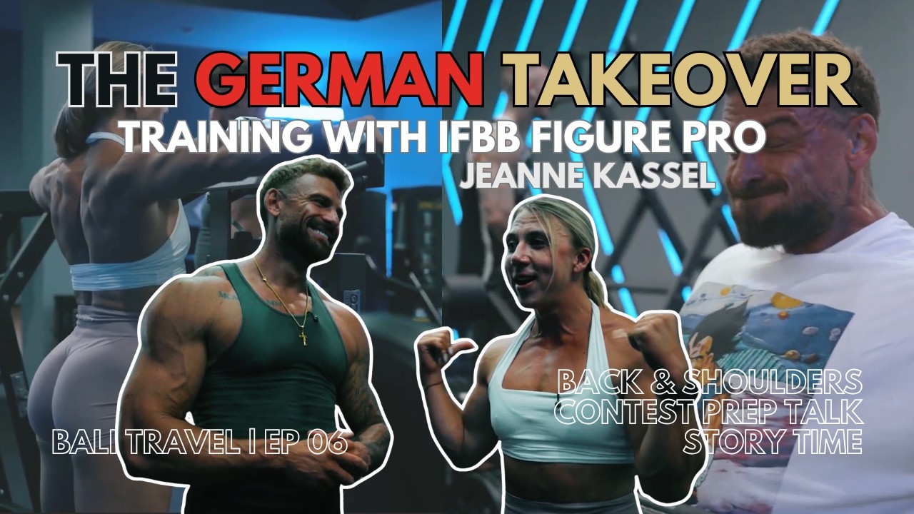 THE GERMAN TAKEOVER | TRAINING w/ IFBB PRO JEANNE KASSEL