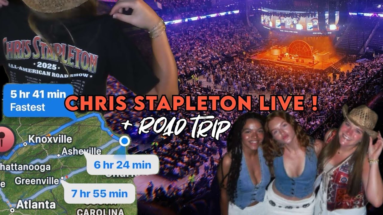 Road Trip to Chris Stapleton | No supervision | 6 hours away | Hotel at 18