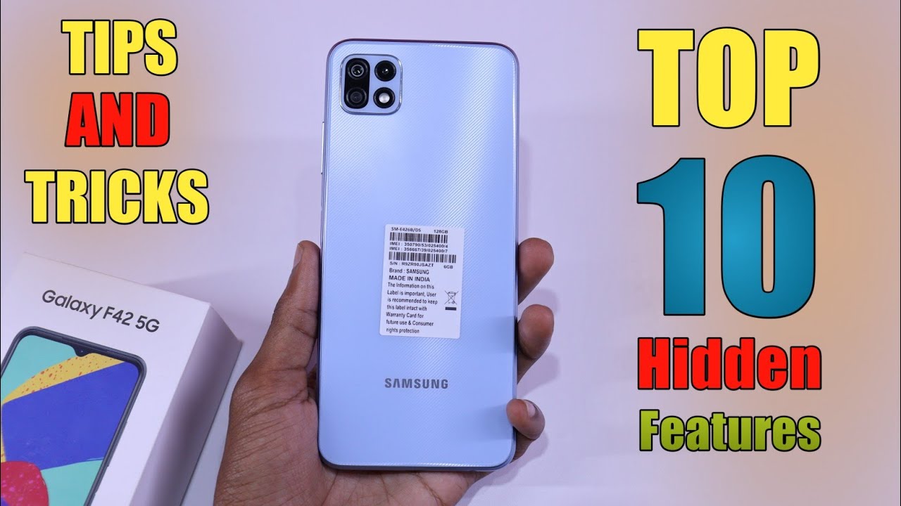 Samsung F42 5G Tips And Tricks | Top 10+ | Galaxy F42 5G Hidden Features