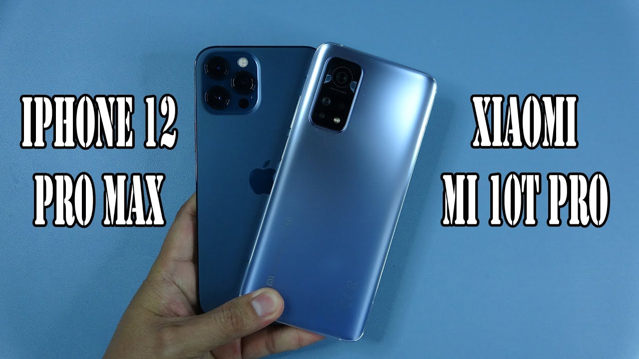 iPhone 12 Pro Max vs Xiaomi MI 10T Pro 5G | SpeedTest and Camera comparison