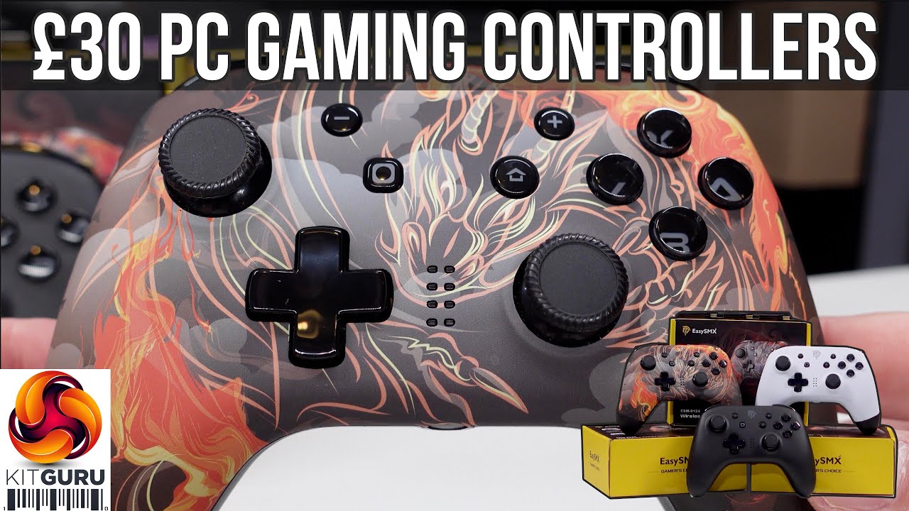 Игровые контроллеры EasySMX ESM-9124 для ПК — 30 фунтов! 🥳