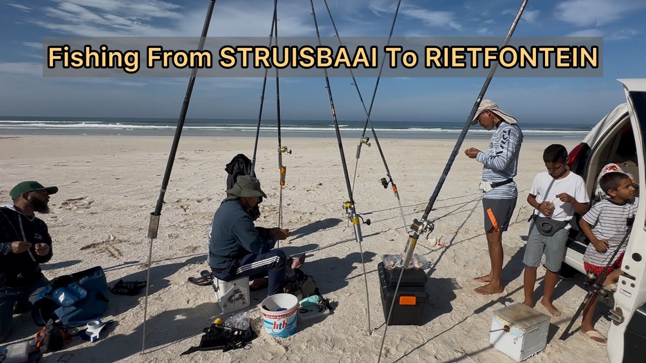 Fishing From Struisbaai To Rietfontein[Targeting STEENBRAS]