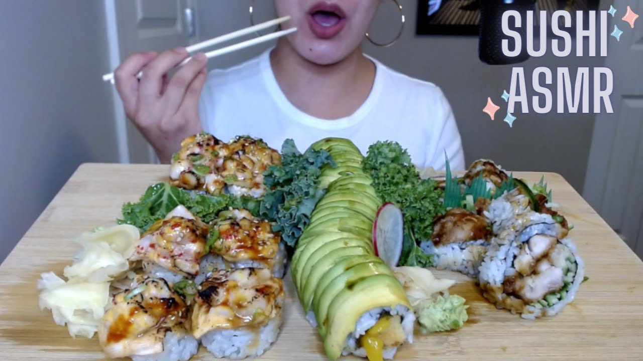 ASMR | Sushi 🍣 | | Eating sounds | Mukbang 먹방