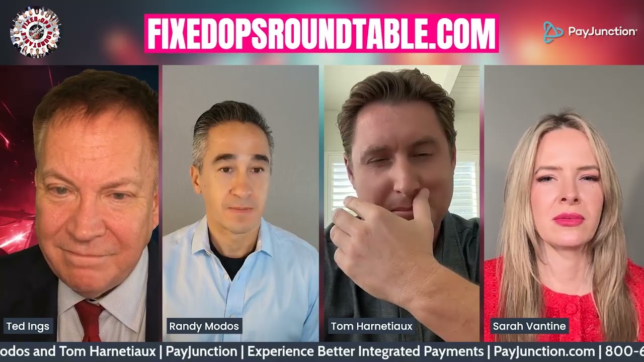 PayJunction with Randy Modos & Tom Harnetiaux on the Ted Ings' Fixed Ops Roundtable Rock Revolution