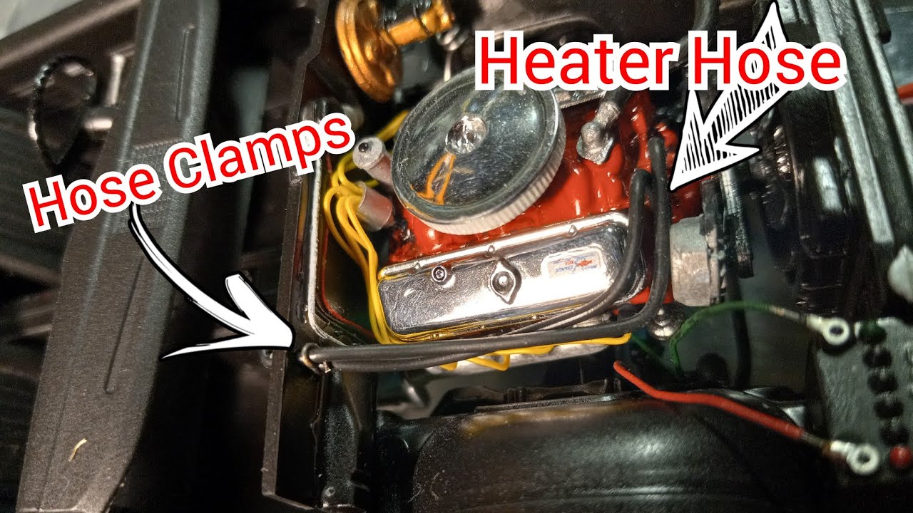Model Car Heater Hose And Clamps Tutorial