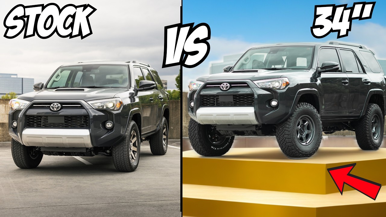 I Fit 34s on My 5th Gen 4Runner - Bilstein 8112/8100 Lift