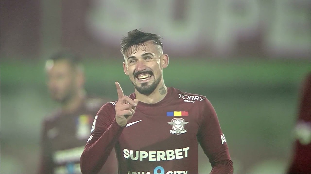REZUMAT: Rapid - CFR Cluj 2-0. Campioana, eşec clar la Mioveni