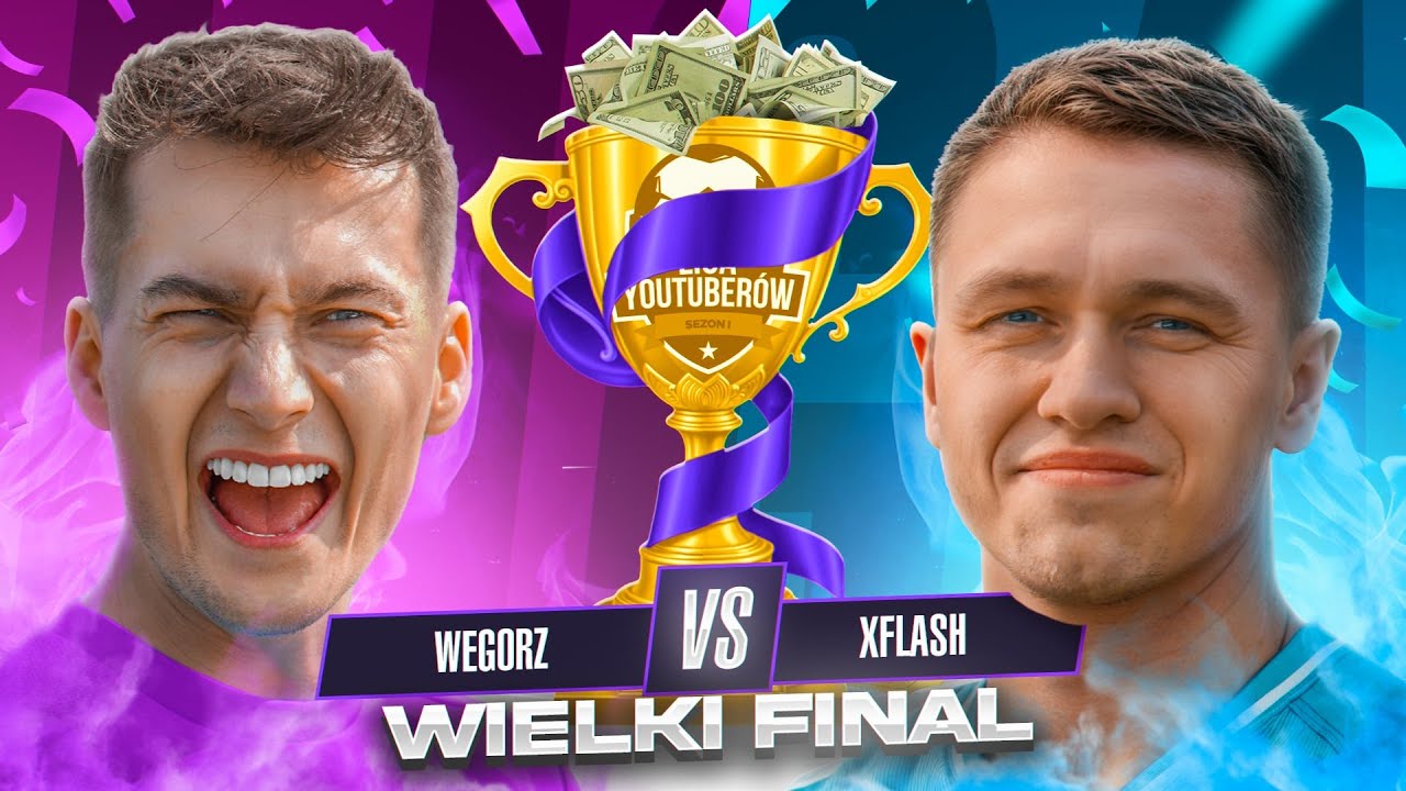 xFlaShx vs WĘGORZ - LIGA YOUTUBERÓW | odc. 7 🔥FINAŁ