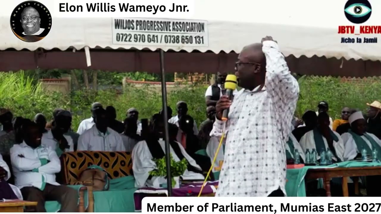 Elon Willis Wameyo Jnr, Member of Parliament, Mumias East 2027