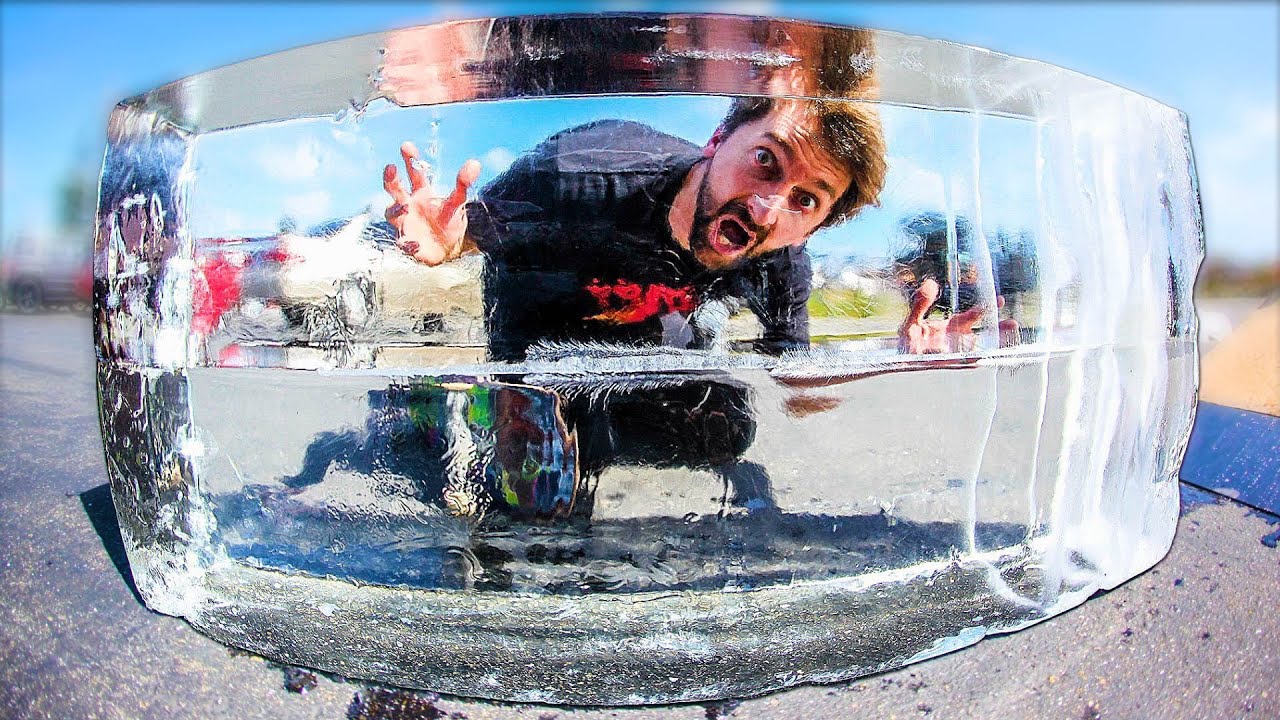 THE WORLD'S FIRST 100% ICE LEDGE | SKATE EVERYTHING EP. 293