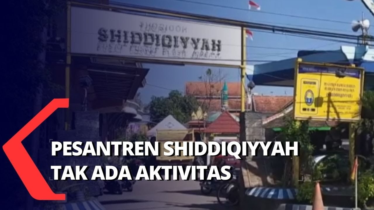 Pesantren Shiddiqiyyah Tak ada Aktivitas, Para Santri telah Dijemput Keluarga