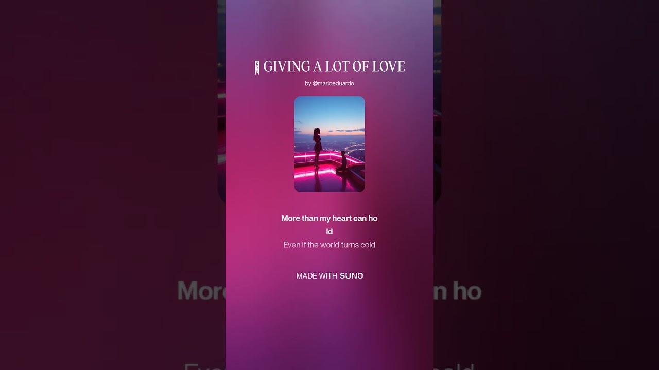 🎵 GIVING A LOT OF LOVE
