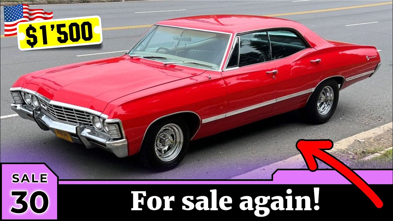 These 30+ Classic Cars for Sale Sound Absolutely Unreal Muscle Edition Ep  208