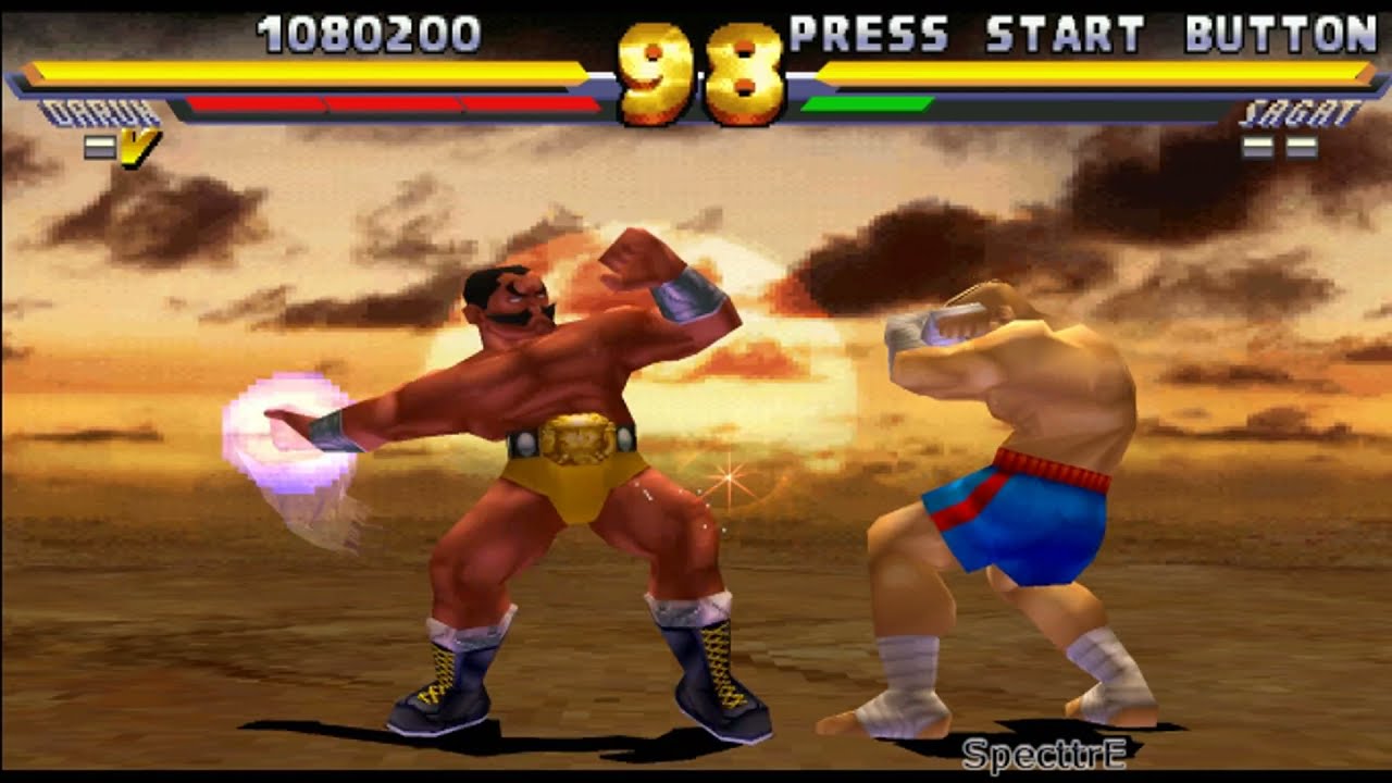 Street Fighter Ex2 Plus - Darun Playthrough [Arcade Mode] - [NO TAS]