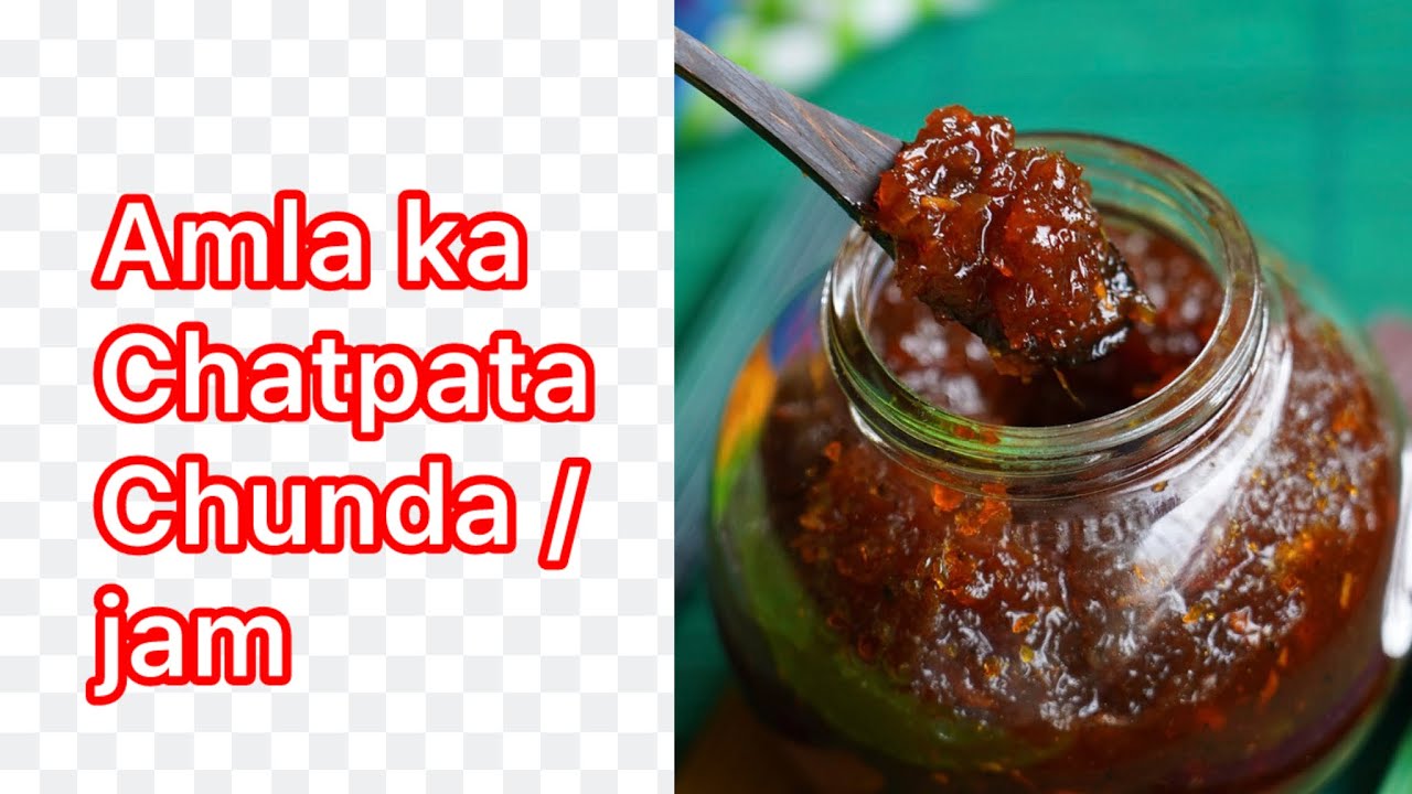Amla jam / amla chunda 
