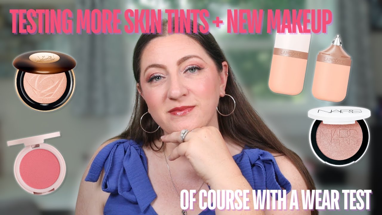 Trying More New Makeup! 🌸| Lancome Skin Tint Review + First Impressions + Wear Test