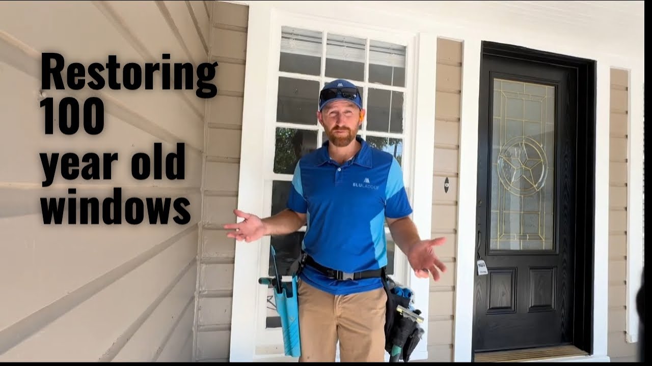 How to Clean Old French Pane Windows | Post-Construction Paint Removal Tips