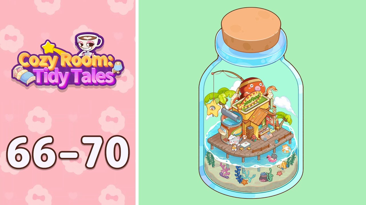 Cozy Room: Tidy Tales Levels 66-70 | Every Puzzle Solved! 🎯