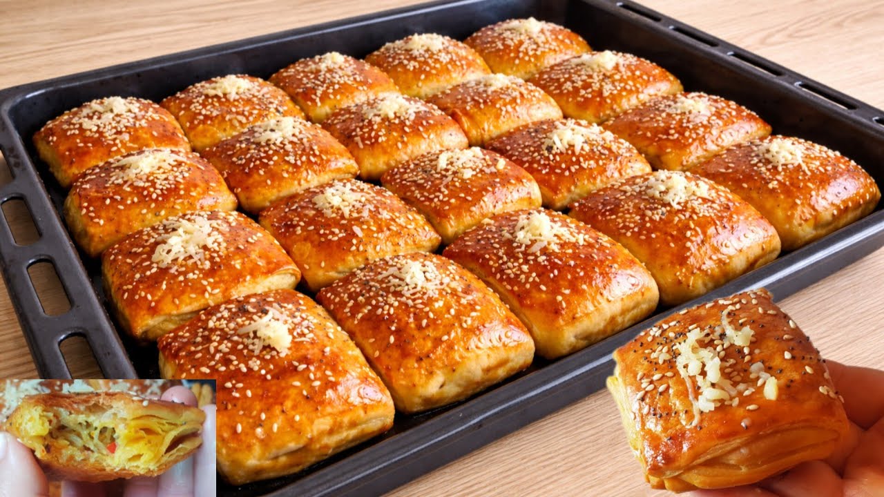 سجليه لرمضان 👌ميني مسمن معمر فالفرن مورق ومقرمش وهشيش وبدون دلك او عجن من أروع مايكون 