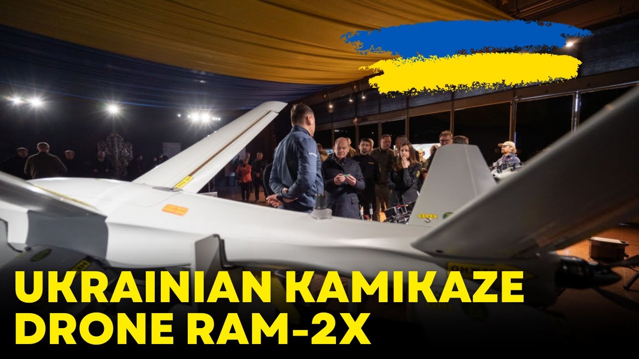 Ukrainian kamikaze drone RAM 2X