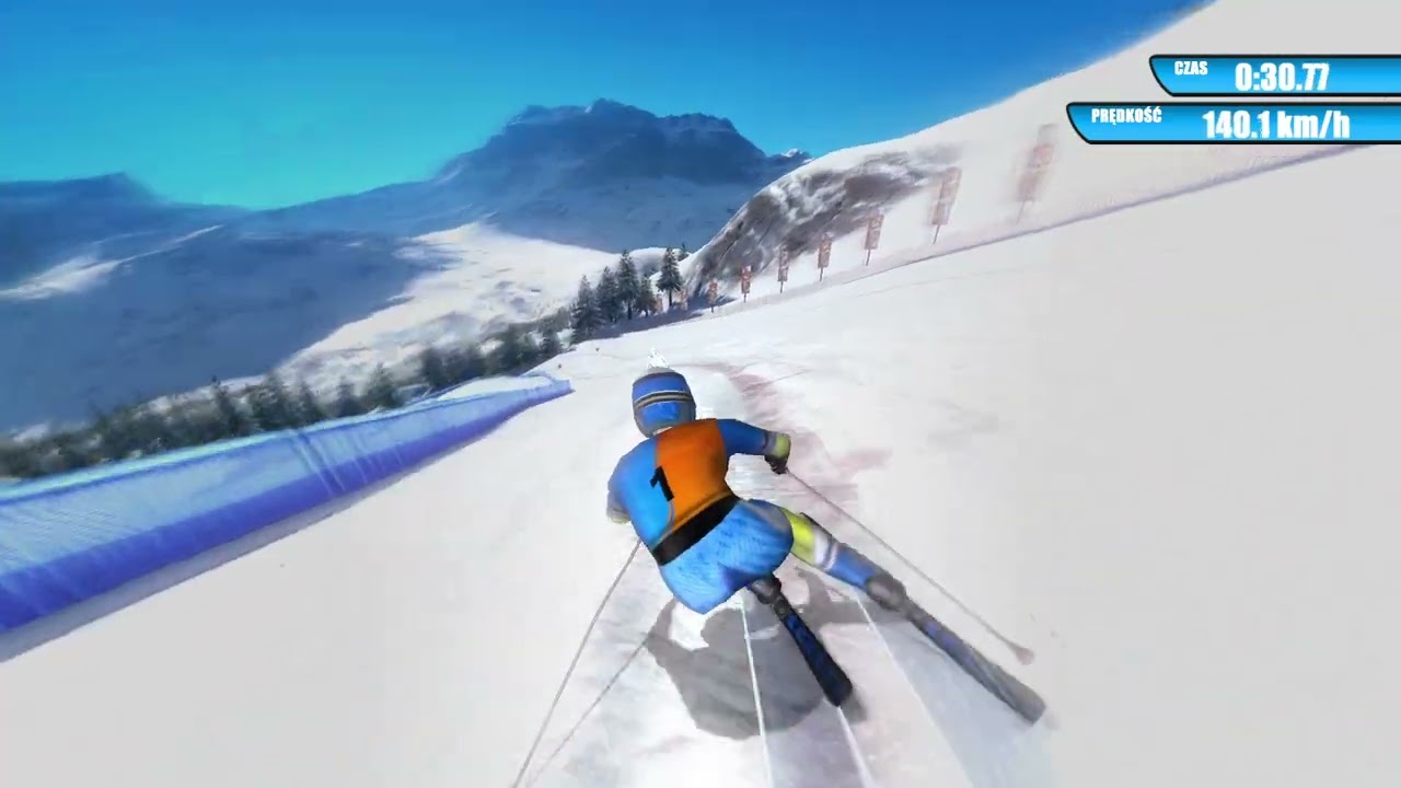 Winter Sports 2009 (Igrzyska Zimowe 2009 Zjazd Lokacja 2 Poziom Ekstremalny)