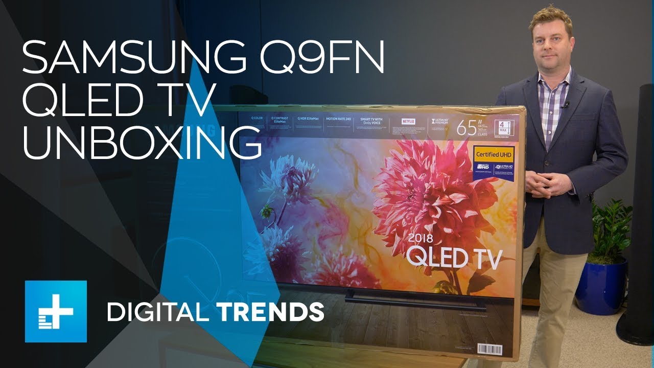 Samsung Q9FN QLED TV Unboxing