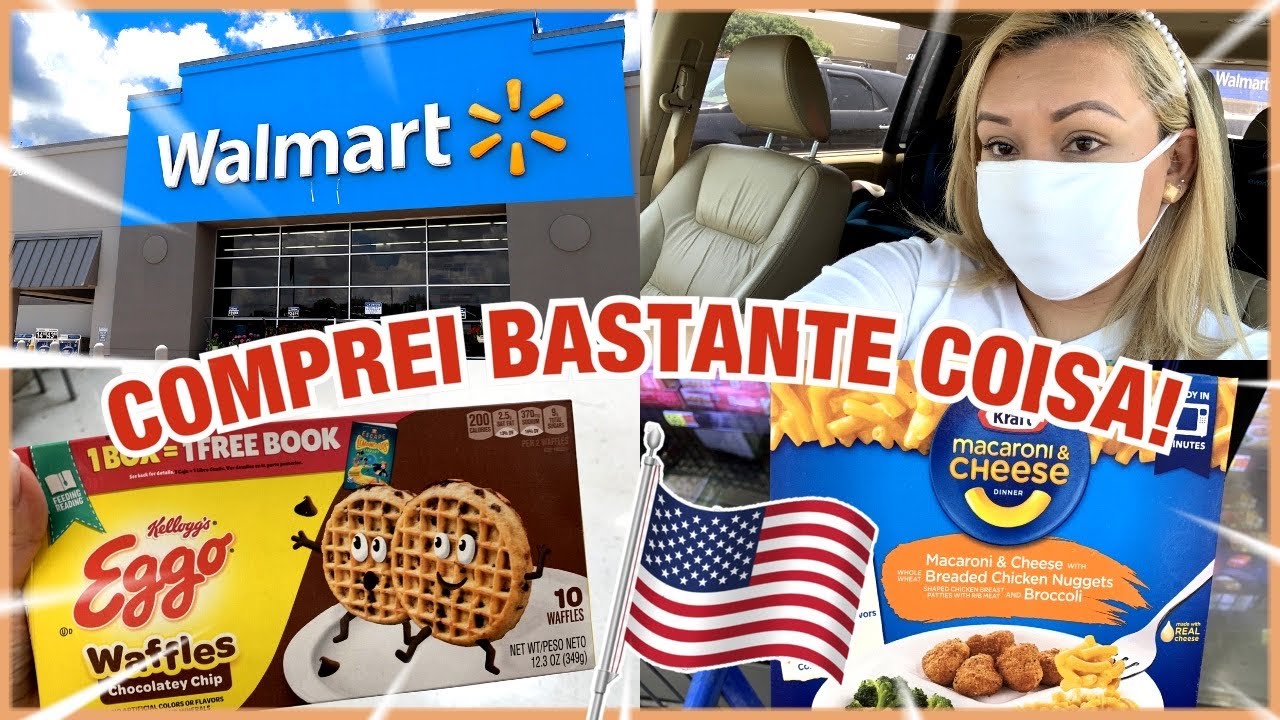 Fazendo SUPER compra no WALMART DOS EUA 🍗🍎🥦 COMPRAS NO SUPERMERCADO WALMART