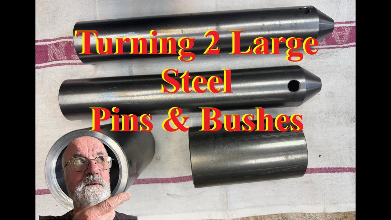 Turning 2 Large Pins & Bushes