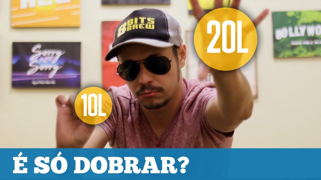 Receita de 10L para fazer 20L é só DOBRAR? #RespondeFácil 01